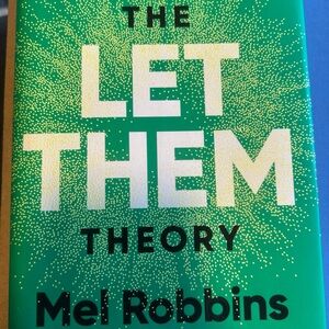 Like New! The Let Them Theory Hardcover 2024 Best Seller Book Mel Robbins